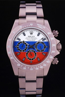 Rolex Cosmograph Daytona Copper Bracelet Russian Flag Dial 7471 (rl334)